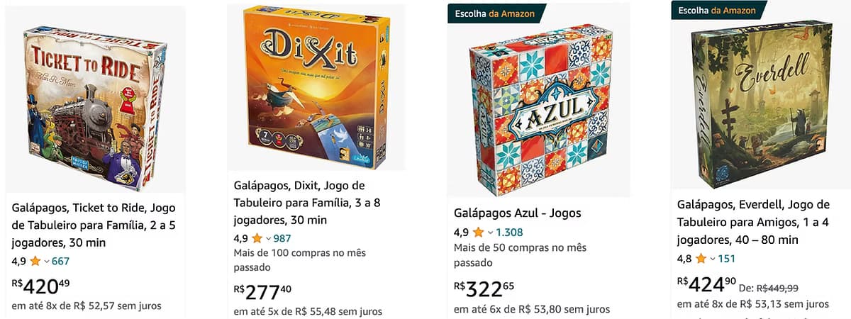 Amazon comparison